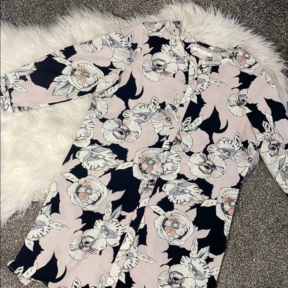 C & E floral print dress